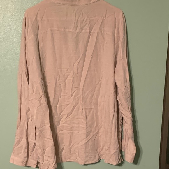Express Light Beige Casual Shirt - Picture 3 of 4